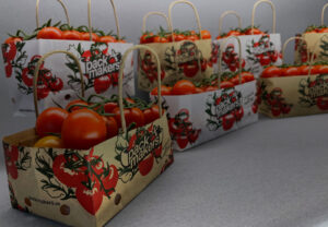 Fabricacion de bolsas de papel para tomates